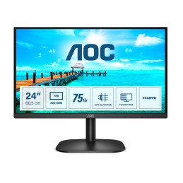 AOC B2 24B2XHM2 computer monitor 23.8" 1920 x 1080 pixels Full HD LCD Black