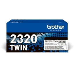 Brother TN-2320TWIN Tonerkartusche 1 Stück(e) Original Schwarz