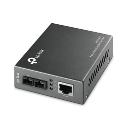 TP-Link MC110CS Netzwerk Medienkonverter 100 Mbit s 1310 nm Einzelmodus Schwarz