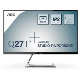 AOC Q27T1 computer monitor 27" 2560 x 1440 pixels Quad HD LED Black