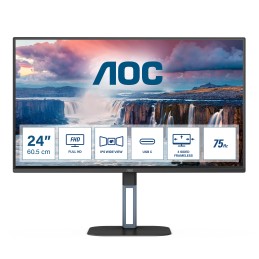 AOC V5 24V5CE computer monitor 23.8" 1920 x 1080 pixels Full HD LED Black