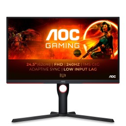AOC G3 25G3ZM BK computer monitor 24.5" 1920 x 1080 pixels Full HD Black, Red