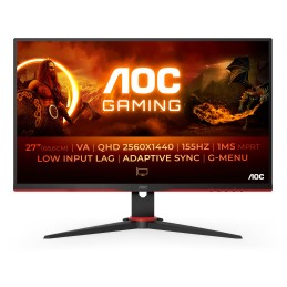 AOC G2 Q27G2E BK computer monitor 27" 2560 x 1440 pixels Quad HD Black, Red