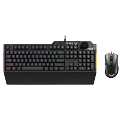 ASUS TUF Gaming Combo K1&M3 keyboard Mouse included USB QWERTY Italian Black, Gray