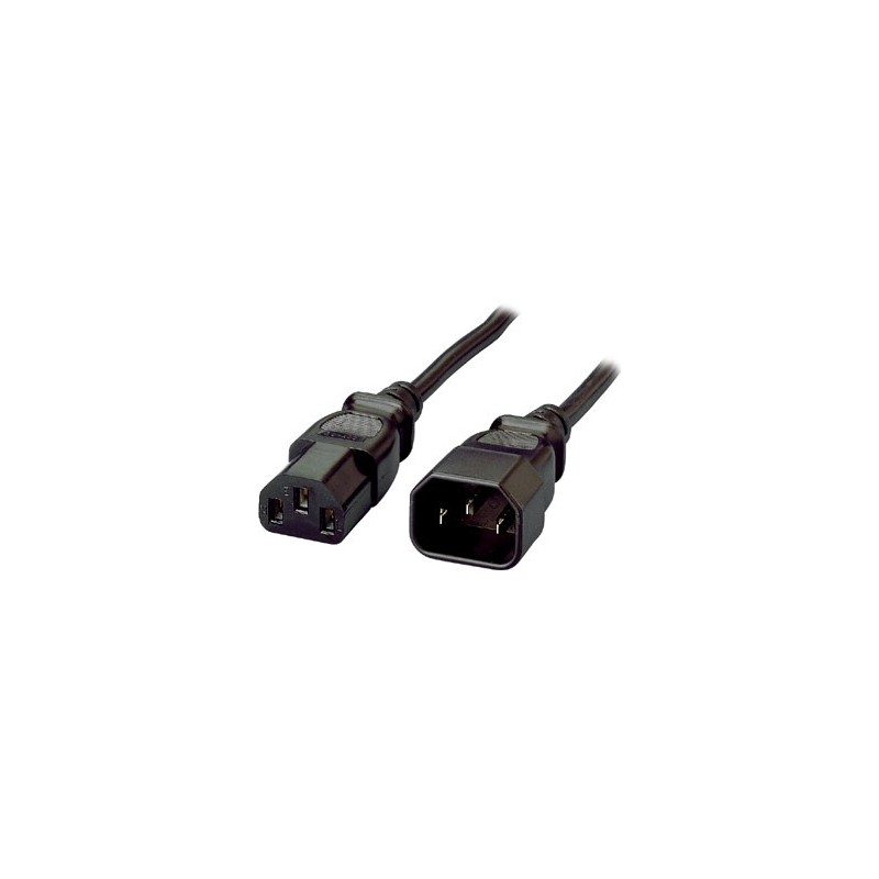 Equip 112100 cable de transmisión Negro 1,8 m C13 acoplador C14 acoplador