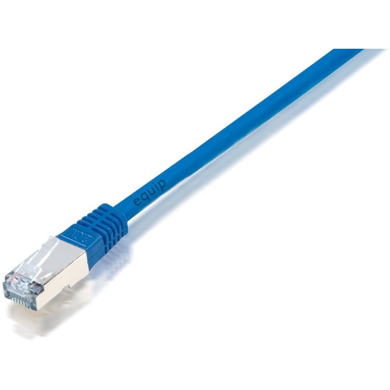 Equip 225434 networking cable Blue 196.9" (5 m) Cat5e F UTP (FTP)