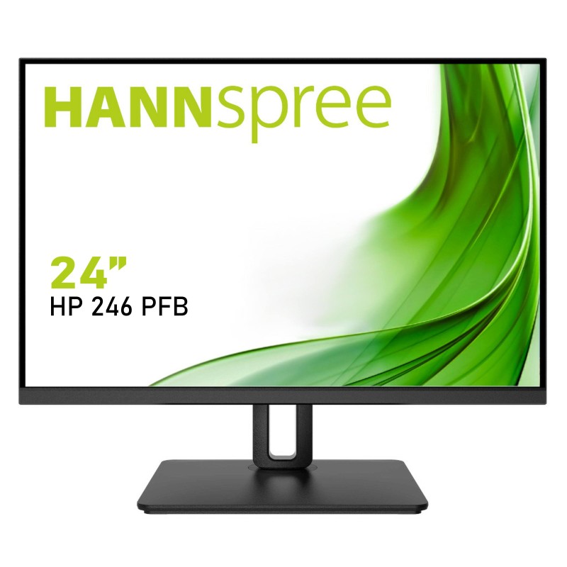 Hannspree HP 246 PFB écran plat de PC 61 cm (24") 1920 x 1200 pixels WUXGA LED Noir