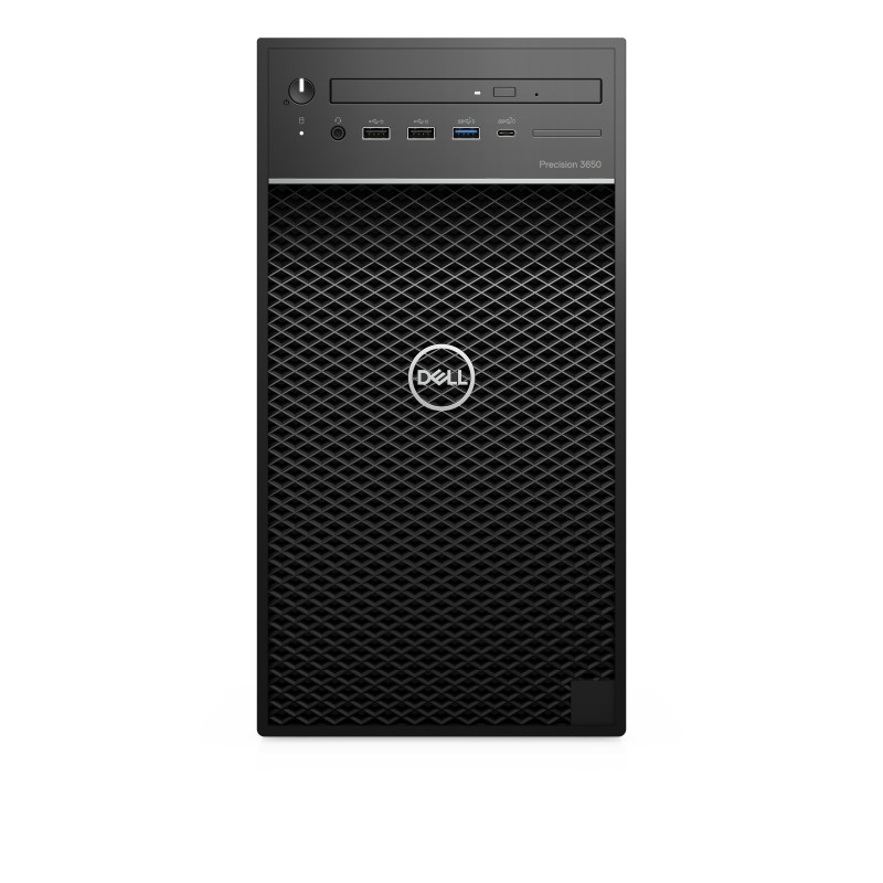 DELL Precision 3650 Tower Intel® Core™ i5 i5-10505 8 GB DDR4-SDRAM 256 GB SSD Windows 10 Pro Stazione di lavoro Nero