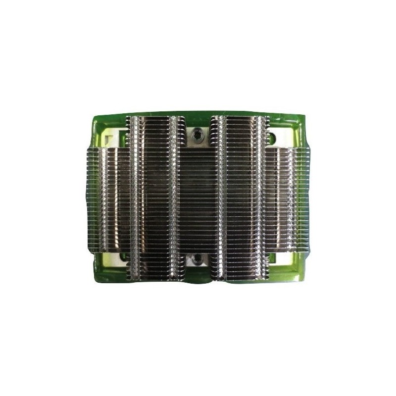 DELL 412-AAMF sistema di raffreddamento per computer Processore Dissipatore di calore Radiatore Nero, Verde, Argento