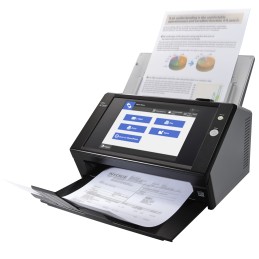 Fujitsu N7100 Escáner con alimentador automático de documentos (ADF) 600 x 600 DPI A4 Negro