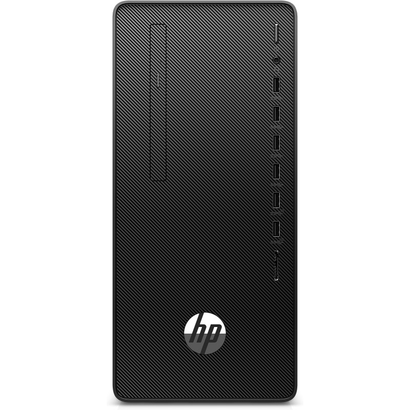 HP 290 G3 Micro Tower Intel® Core™ i3 i3-10100 4 GB DDR4-SDRAM 1 TB HDD FreeDOS PC Nero