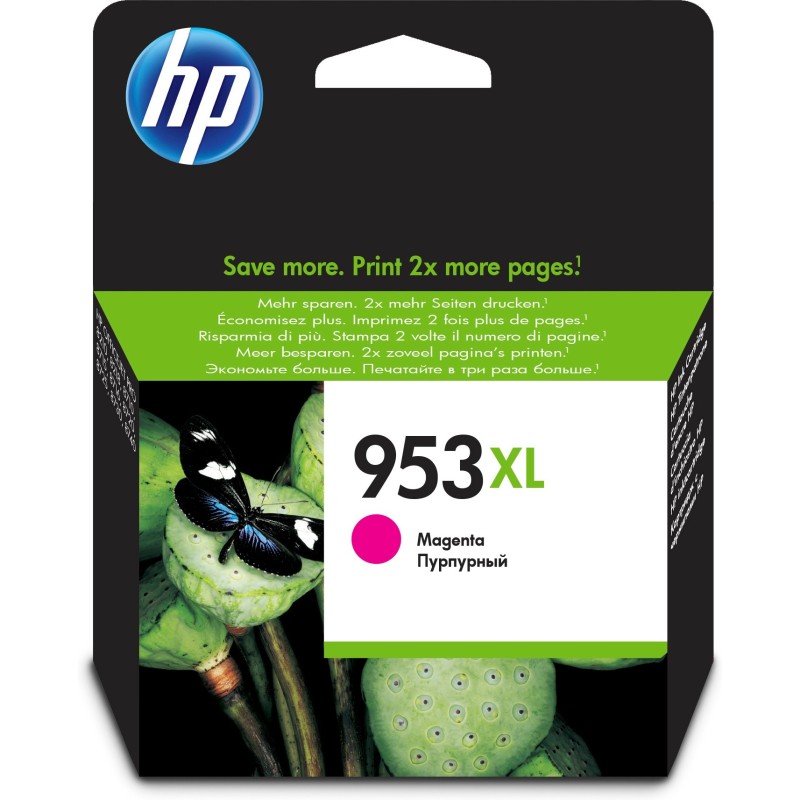 HP 953XL Cartouche d’encre magenta grande capacité authentique