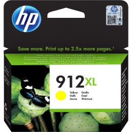 HP 912XL Gelb Original Druckerpatrone mit hoher Reichweite