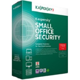 Kaspersky Small Office Security Sicurezza antivirus 7 licenza e 1 anno i