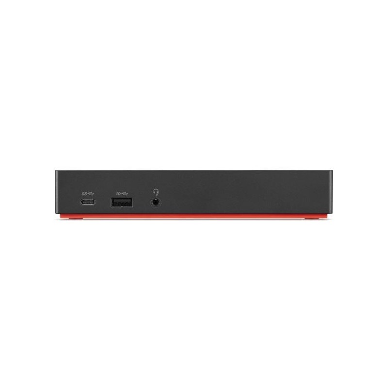 Lenovo 40AS0090EU laptop dock port replicator Wired USB 3.2 Gen 1 (3.1 Gen 1) Type-C Black