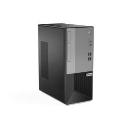 Lenovo V50t Tower Intel® Core™ i3 i3-10100 8 GB DDR4-SDRAM 256 GB SSD Windows 10 Pro PC Black, Gray