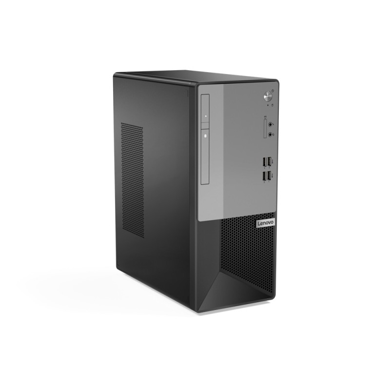 Lenovo V50t Tower Intel® Core™ i3 i3-10100 8 Go DDR4-SDRAM 256 Go SSD Windows 10 Pro PC Noir, Gris