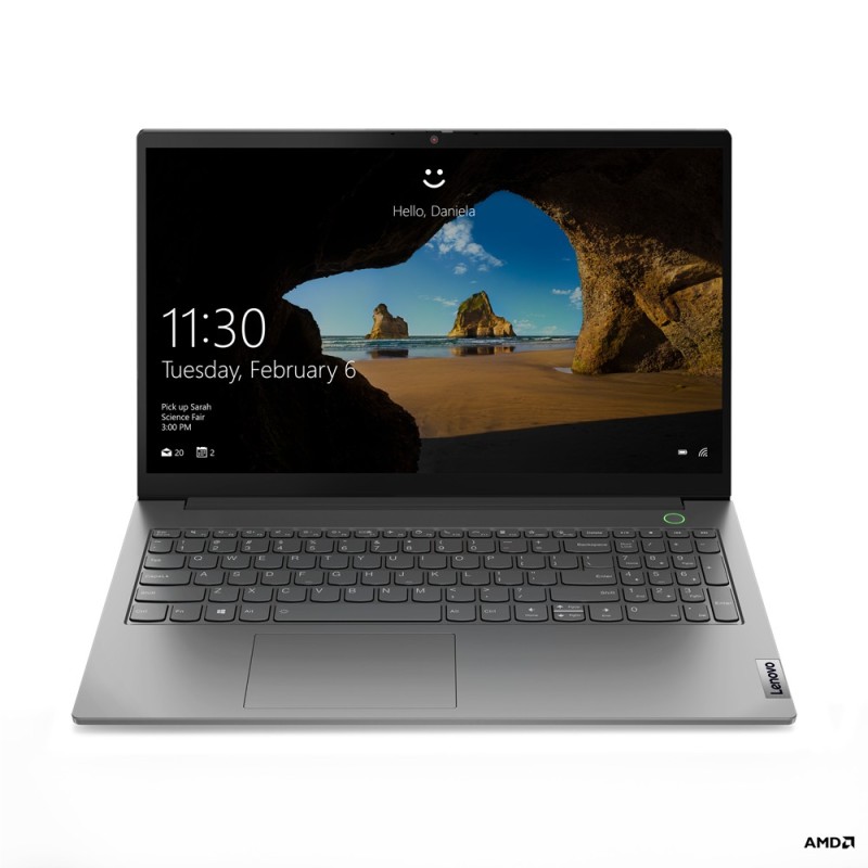 Lenovo ThinkBook 15 G2 Laptop 39,6 cm (15.6") Full HD AMD Ryzen™ 5 4500U 8 GB DDR4-SDRAM 256 GB SSD Wi-Fi 6 (802.11ax) Windows