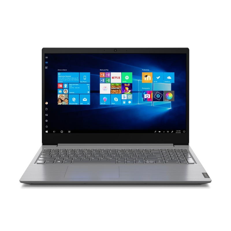 Lenovo V V15 Laptop 39,6 cm (15.6") HD Intel® Celeron® N N4020 4 GB DDR4-SDRAM 256 GB SSD Wi-Fi 5 (802.11ac) FreeDOS Grau