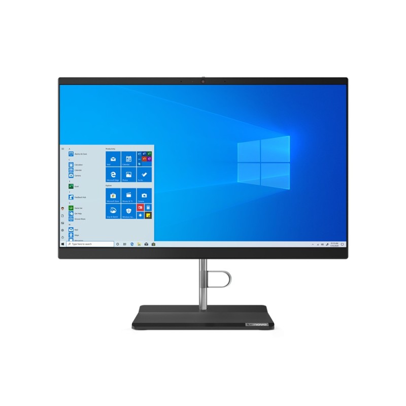 Lenovo V30a Intel® Core™ i5 60,5 cm (23.8") 1920 x 1080 pixels 8 Go DDR4-SDRAM 256 Go SSD PC All-in-One Windows 10 Home Wi-Fi 5