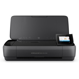 HP OfficeJet Impresora multifunción portátil 250, Color, Impresora para Small office, Impresión, copia, escáner, AAD de 10 hojas