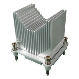 DELL 412-AAYT Computerkühlsystem Prozessor Kühlkörper Radiator Silber