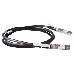 HP 10G SFP+ to SFP+ 3m Direct Attach Copper InfiniBand cable 118.1" (3 m) SFP+ Black