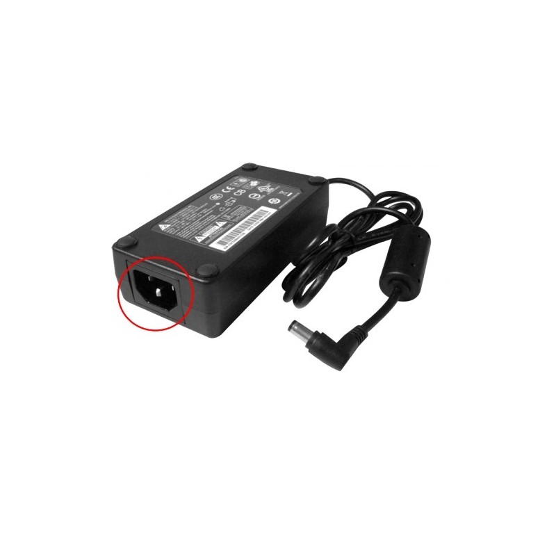 QNAP SP-2BAY-ADAPTOR adaptador e inversor de corriente Interior 60 W Negro