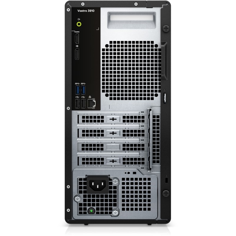 DELL Vostro 3910 Midi Tower Intel® Core™ i3 i3-12100 8 GB DDR4-SDRAM 256 GB SSD Windows 10 Pro PC Negro