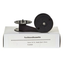 MM Black Silk Spool Ribbon - DK Spool 71 (Carma ID  1024 - Group ID  51) printer ribbon