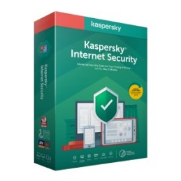 Kaspersky Internet Security 2020 Antivirus security Base 1 year(s)