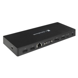 Dynabook PA5356E-1PRP laptop-dockingstation & portreplikator Kabelgebunden USB 3.2 Gen 1 (3.1 Gen 1) Type-C Schwarz