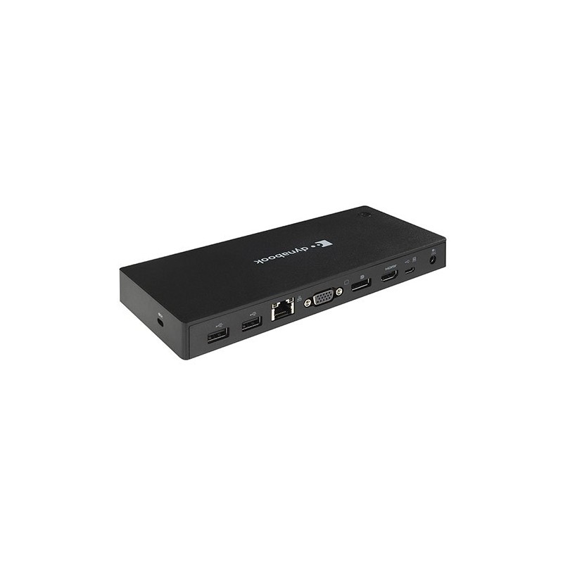 Dynabook PA5356E-1PRP laptop dock port replicator Wired USB 3.2 Gen 1 (3.1 Gen 1) Type-C Black