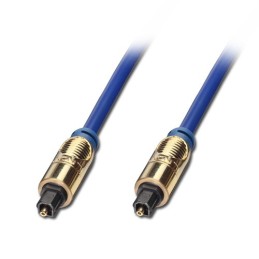 Lindy 20m SPDIF M M Audio-Kabel TosLink Blau