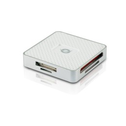 Conceptronic CMULTIRWU3 lecteur de carte mémoire USB 3.2 Gen 1 (3.1 Gen 1) Argent, Blanc