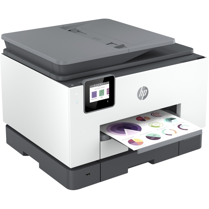 HP OfficeJet Pro Stampante multifunzione HP 9022e, Stampa, copia, scansione, fax, HP+ Idoneo per HP Instant Ink alimentatore