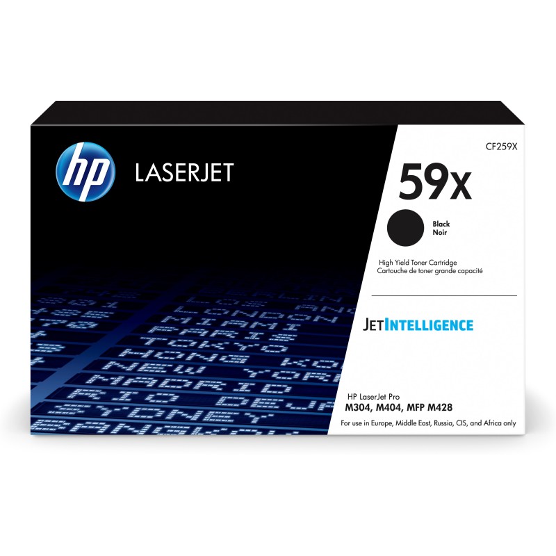 HP 59X Toner noir LaserJet authentique grande capacité