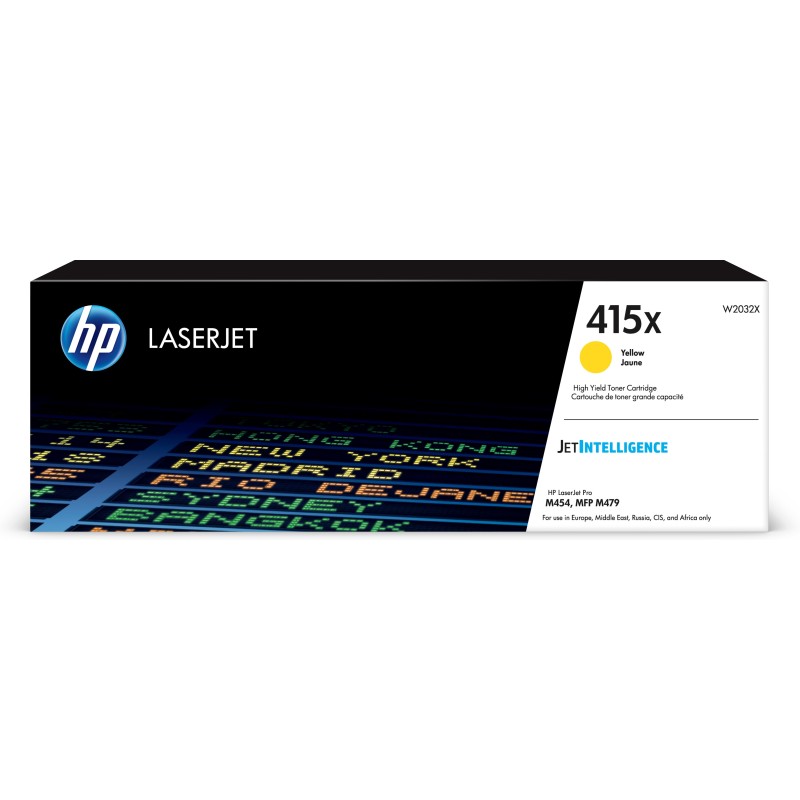 HP 415X Gelb Original LaserJet Tonerkartusche mit hoher Reichweite