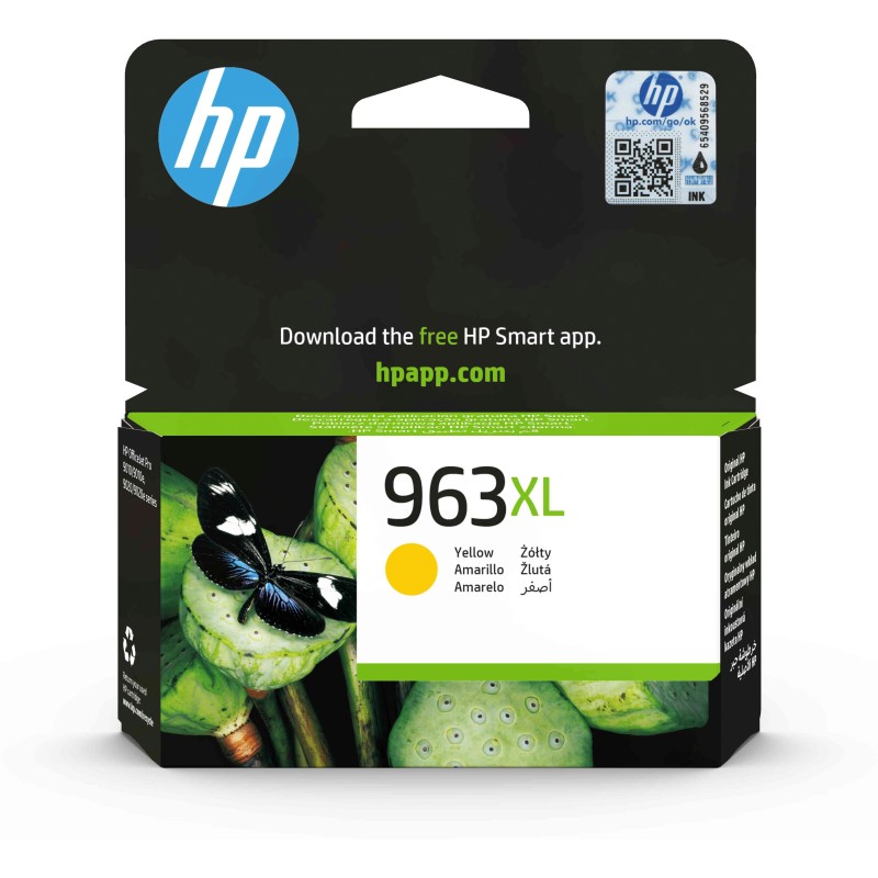 HP Cartucho de tinta Original 963XL amarillo de alta capacidad