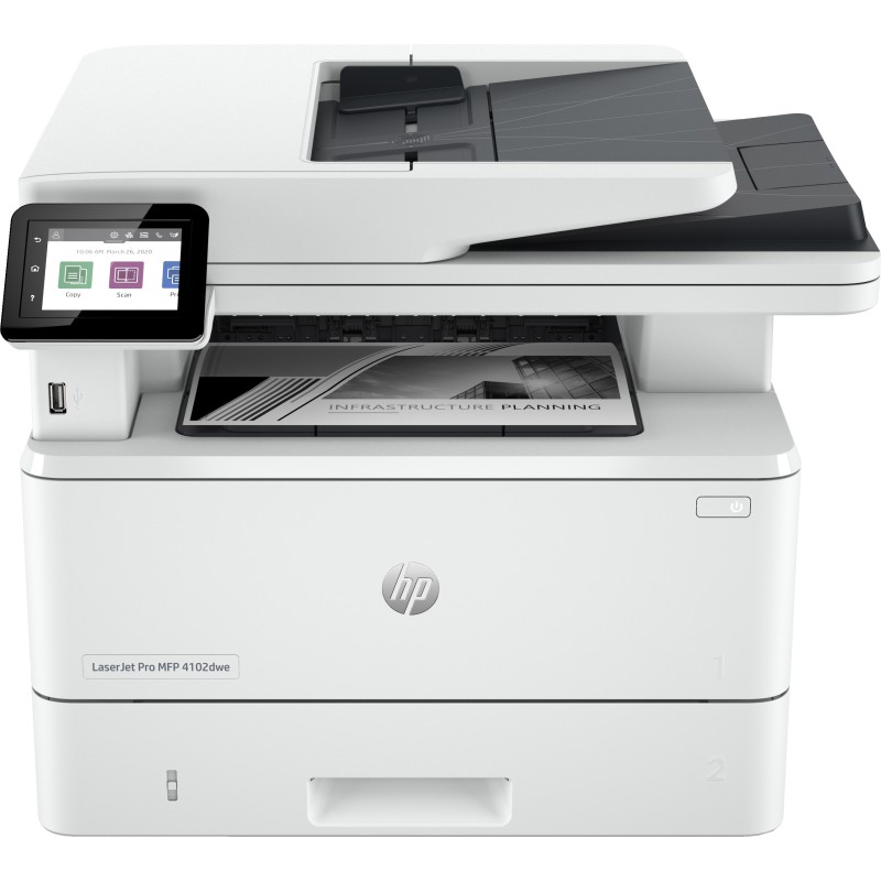 HP LaserJet Pro MFP 4102dwe Printer Laser A4 1200 x 1200 DPI 40 ppm Wi-Fi